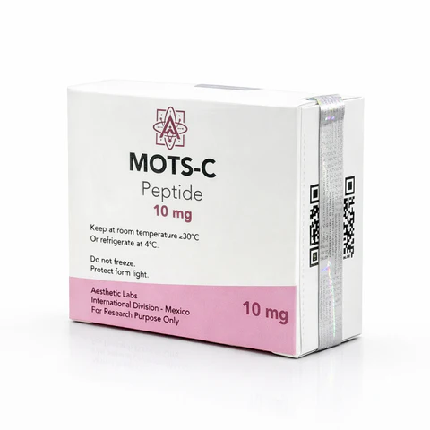 MOTS-c 10 mg Aesthetic Labs péptido mitocondrial grado investigación México