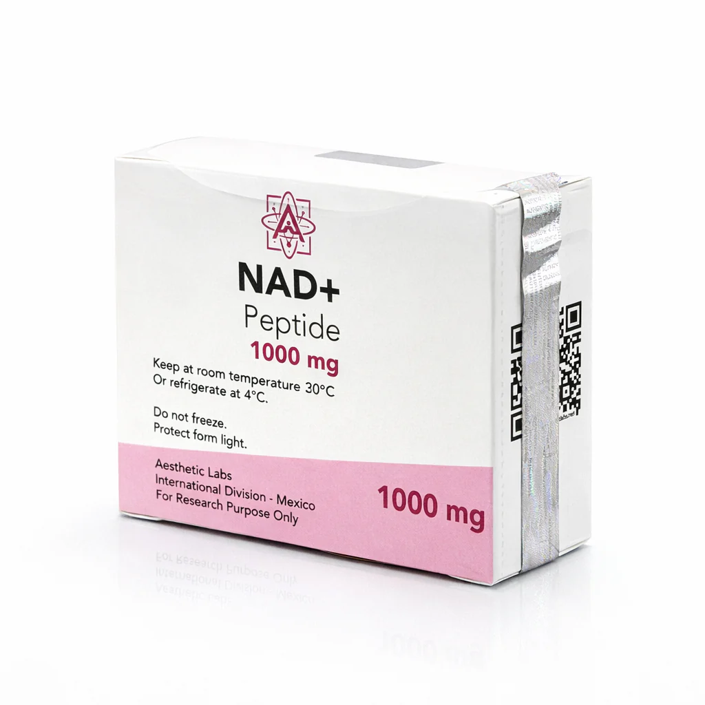 NAD+ 1000 mg Aesthetic Labs coenzima grado investigación México