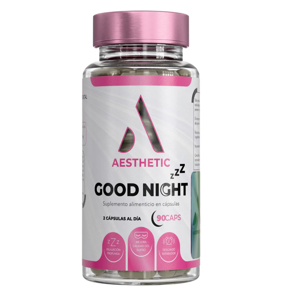 Aesthetic Good Night suplemento para sueño y recuperación México