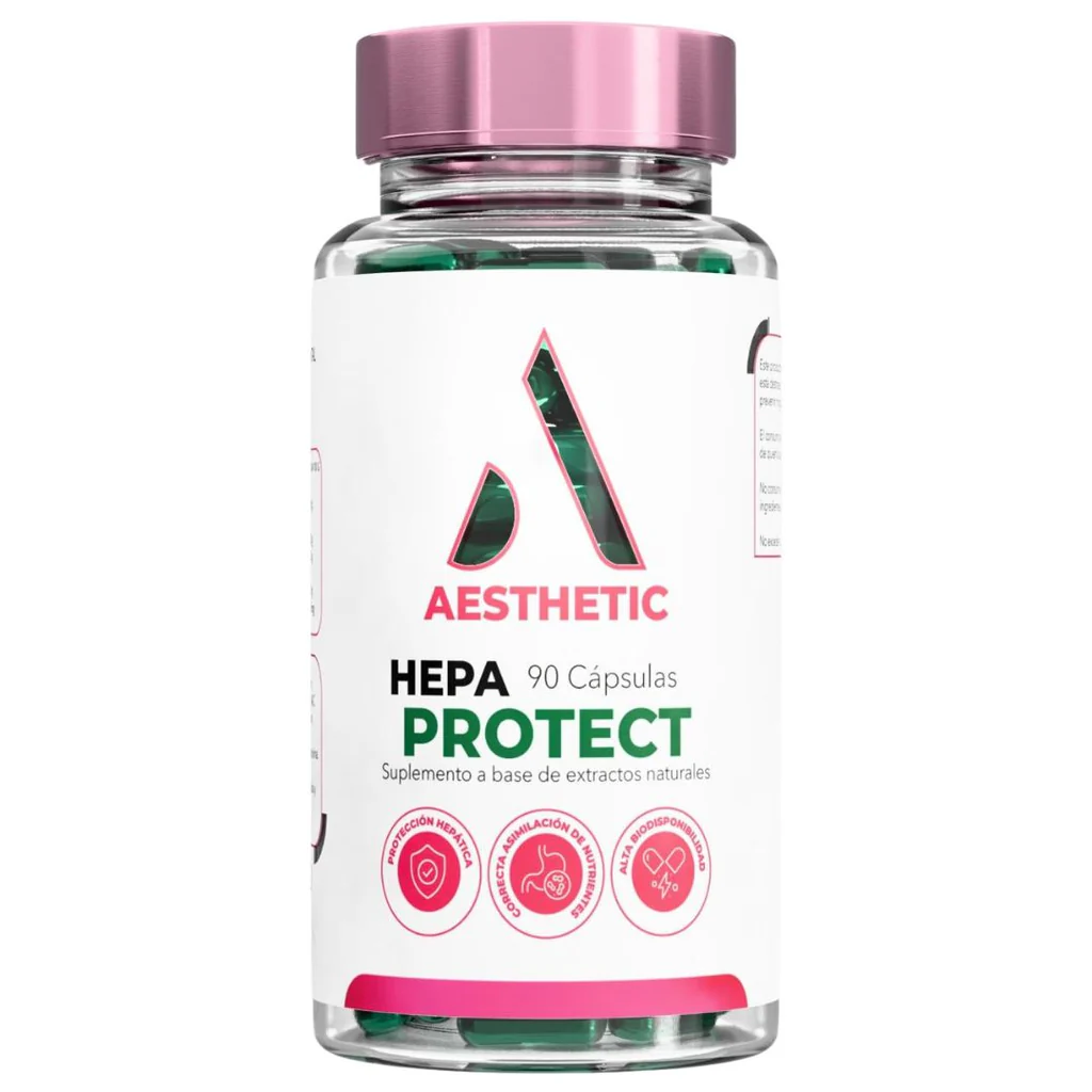 Aesthetic Hepa Protect ingredientes cardo mariano NAC glutatión
