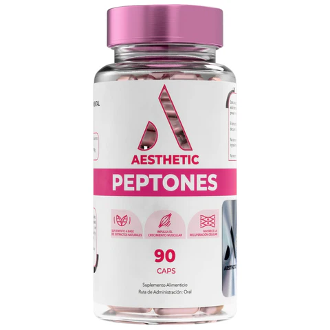 Aesthetic Peptones suplemento de colágeno para glúteos y piernas México