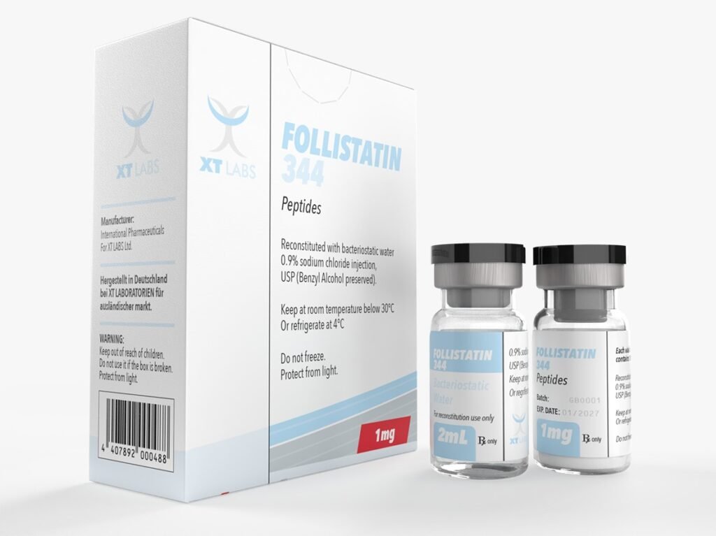 Follistatin 344 1 mg XT Labs péptido grado investigación México