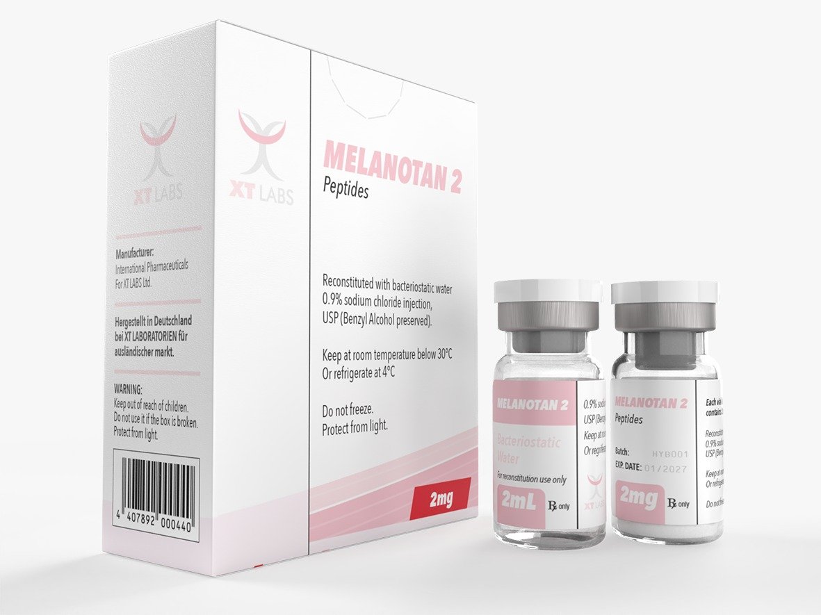 Melanotan 2 2 mg XT Labs péptido grado investigación México