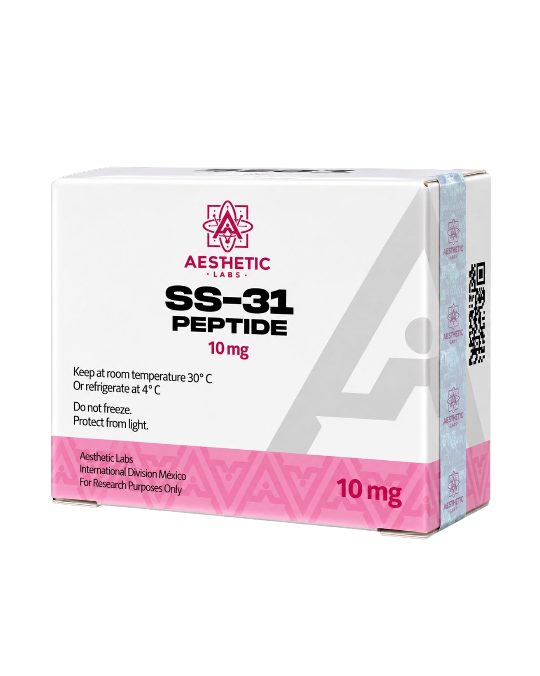 ss-31-elamipretida-10mg-aesthetic-labs-mexico SS-31 (elamipretida) 10 mg Aesthetic Labs péptido grado investigación México