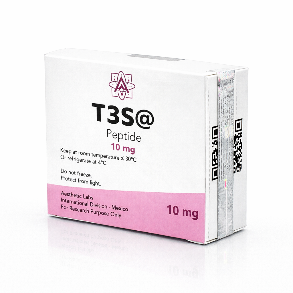 Aesthetic Labs T3S@ (tesamorelina) 10 mg péptido grado investigación México